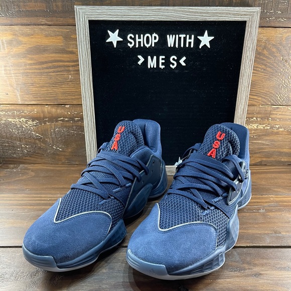 ADIDAS HARDEN VOL.4 GCA MENS SHOES - Picture 3 of 9